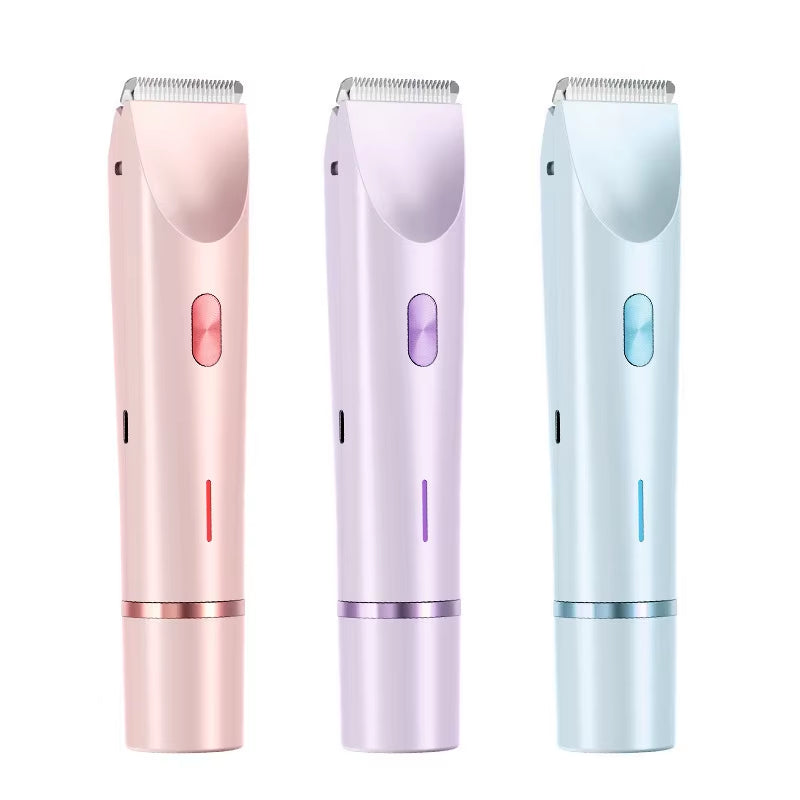 Woman Double Head Electric Shaver Dual Purpose Female Razor Body Epilator Leg Underarm Bikini Electric Hair Remover Trimmer