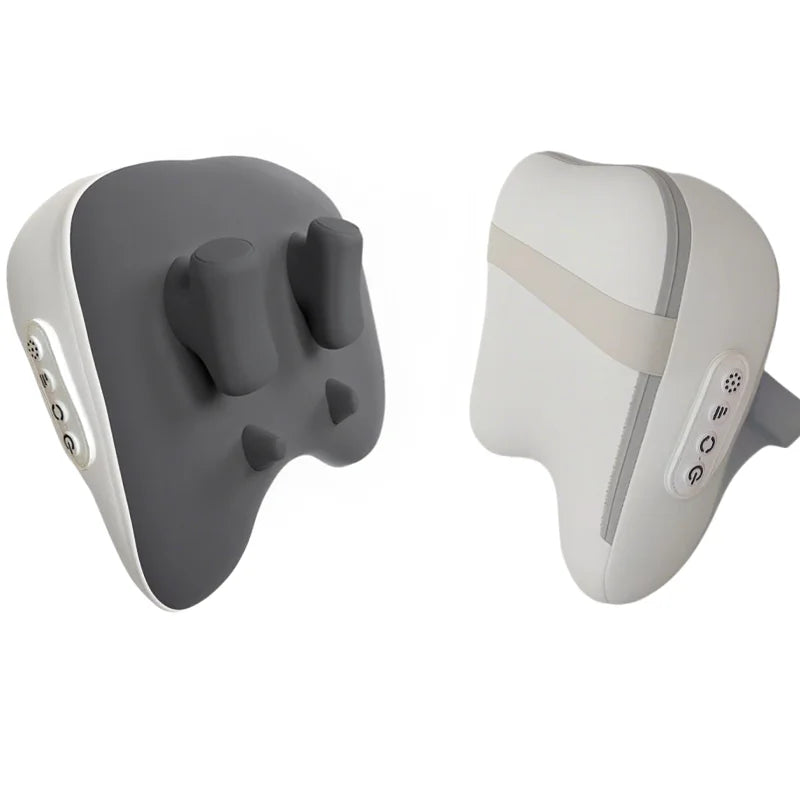 Trapezius Electric Massage Pillow for Neck and Shoulder Wireless Car and Home Massager Heat Waist Leg Cervical Shiatsu Kneading