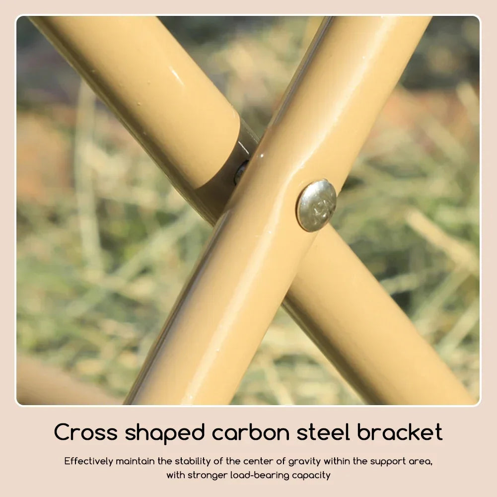 Foldable Backpack Stool Portable Small Mazar Satchel Pen Bag Camping Stool Lightweight Outdoor Folding Chair for Fishing Travel