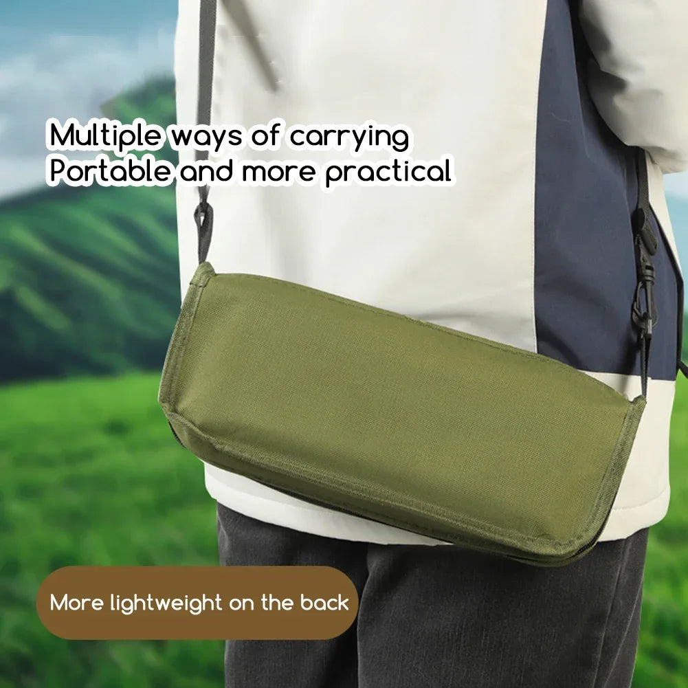 Foldable Backpack Stool Portable Small Mazar Satchel Pen Bag Camping Stool Lightweight Outdoor Folding Chair for Fishing Travel